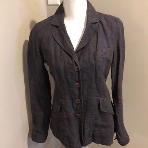 Eileen Fisher vintage linen blazer
